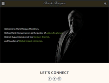 Tablet Screenshot of markmorganministries.com